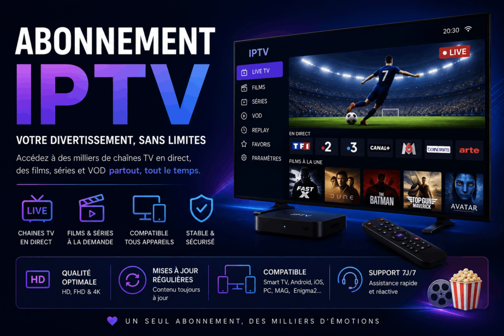 abonnement ip tv​